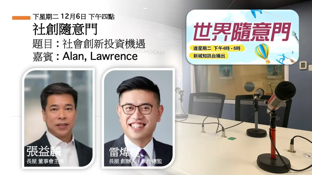 見過三十多個投資者，長屋在情人節找到策略夥伴｜張益麟與 Lawrence：社創投資帶來網絡和信任